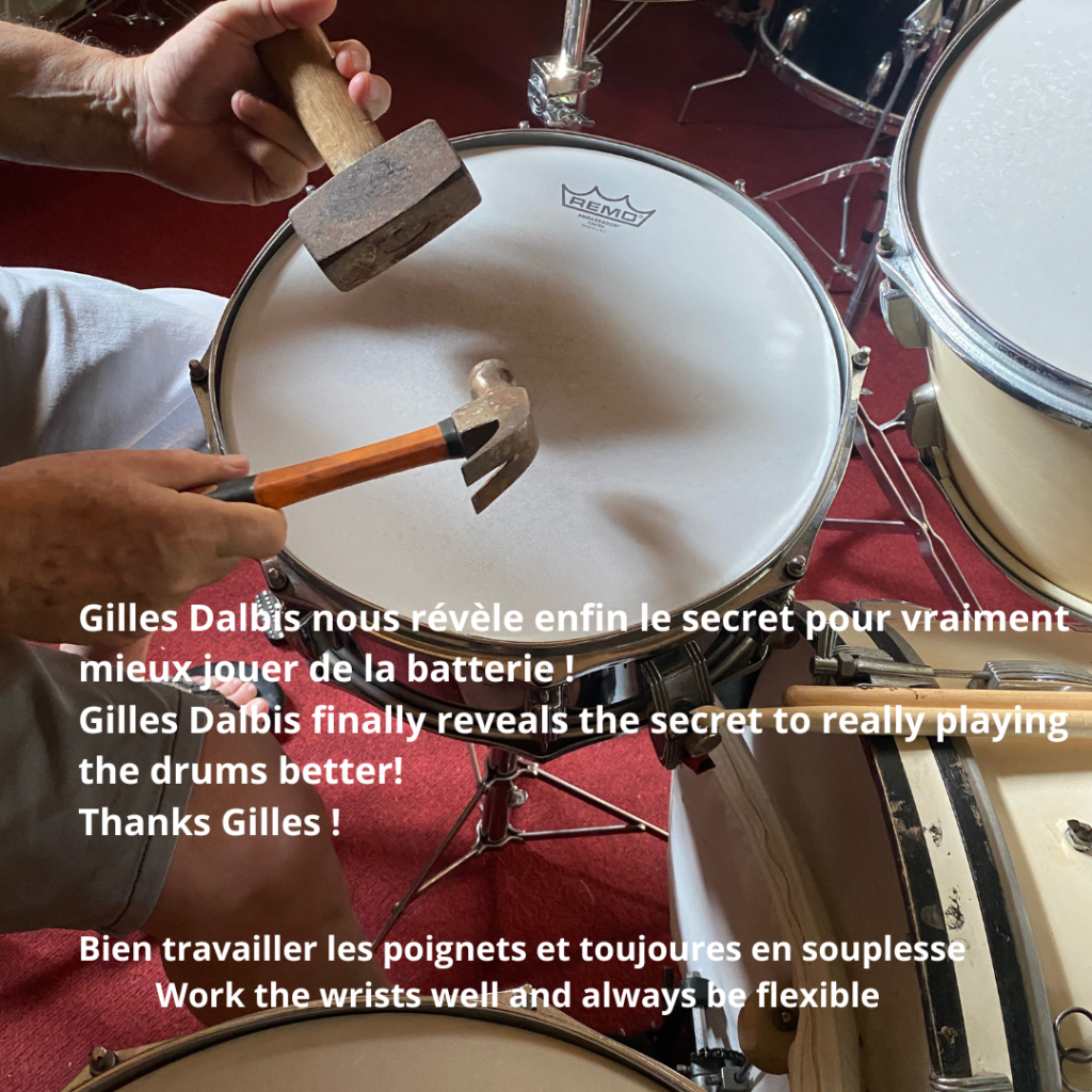 Gilles Dalbis how to play drums