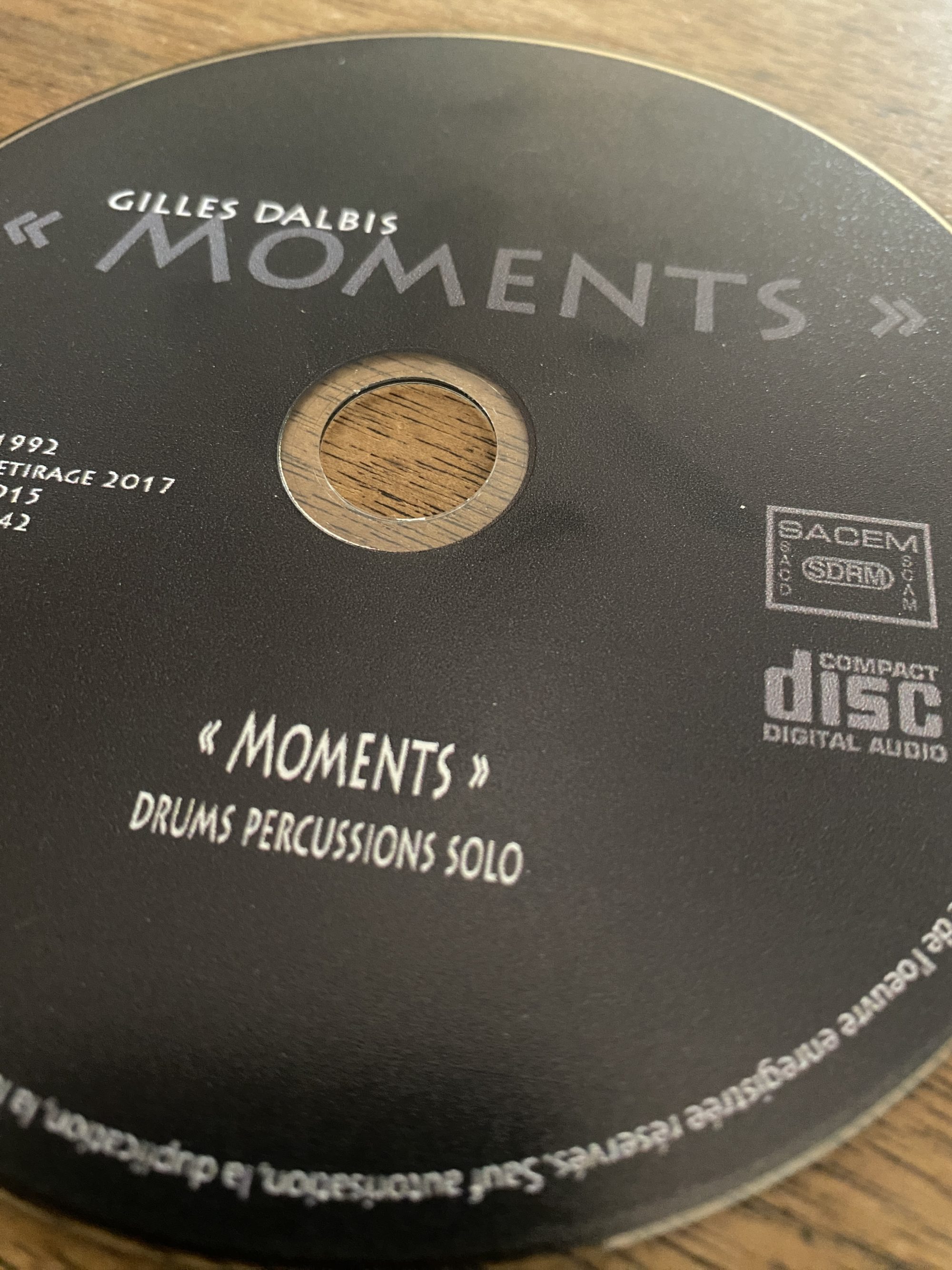 cd Moments Gilles Dalbis