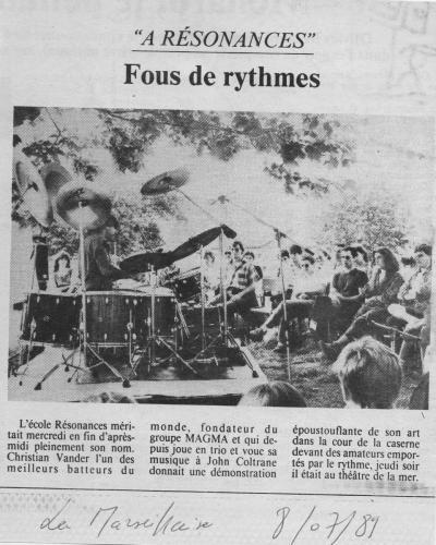 Christian-Vander-Ecole-de-musique-resonances-Sete-1989