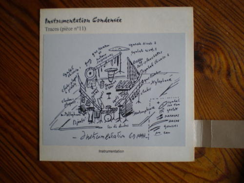 Traces Improvisations pour percussions Gilles Dalbis 1997